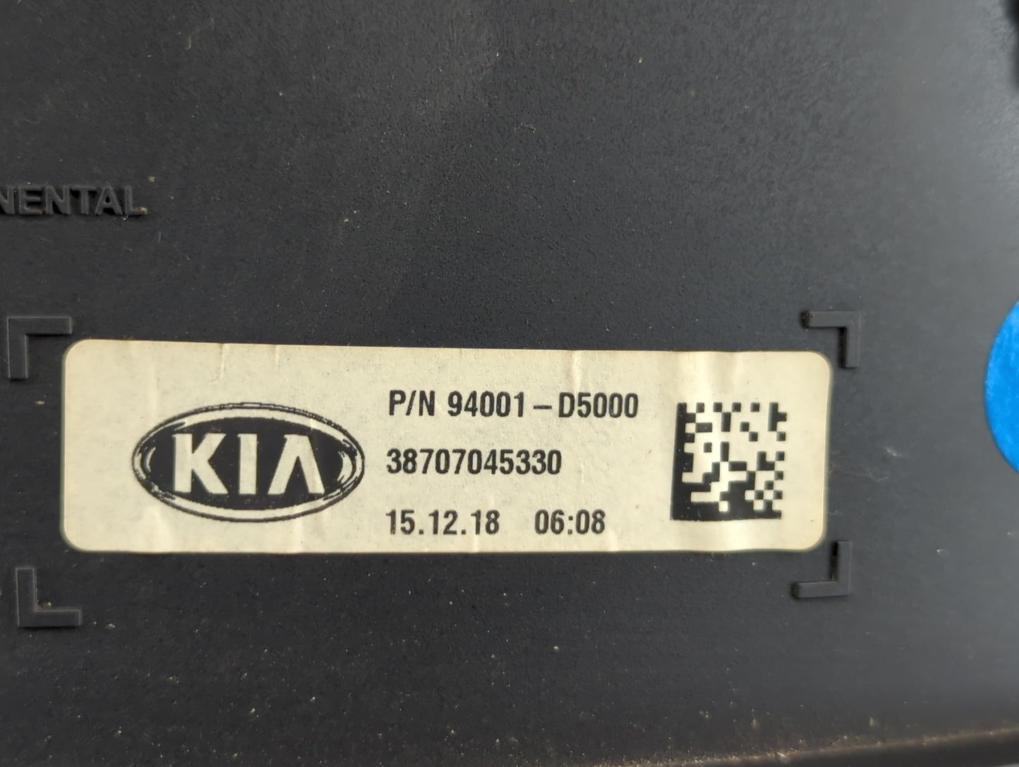 2016-2018 Kia Optima Instrument Cluster Speedometer Gauges P/N:94001-D5000 Fits Fits 2016 2017 2018 OEM Used Auto Parts - Oe