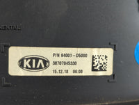2016-2018 Kia Optima Instrument Cluster Speedometer Gauges P/N:94001-D5000 Fits Fits 2016 2017 2018 OEM Used Auto Parts - Oe