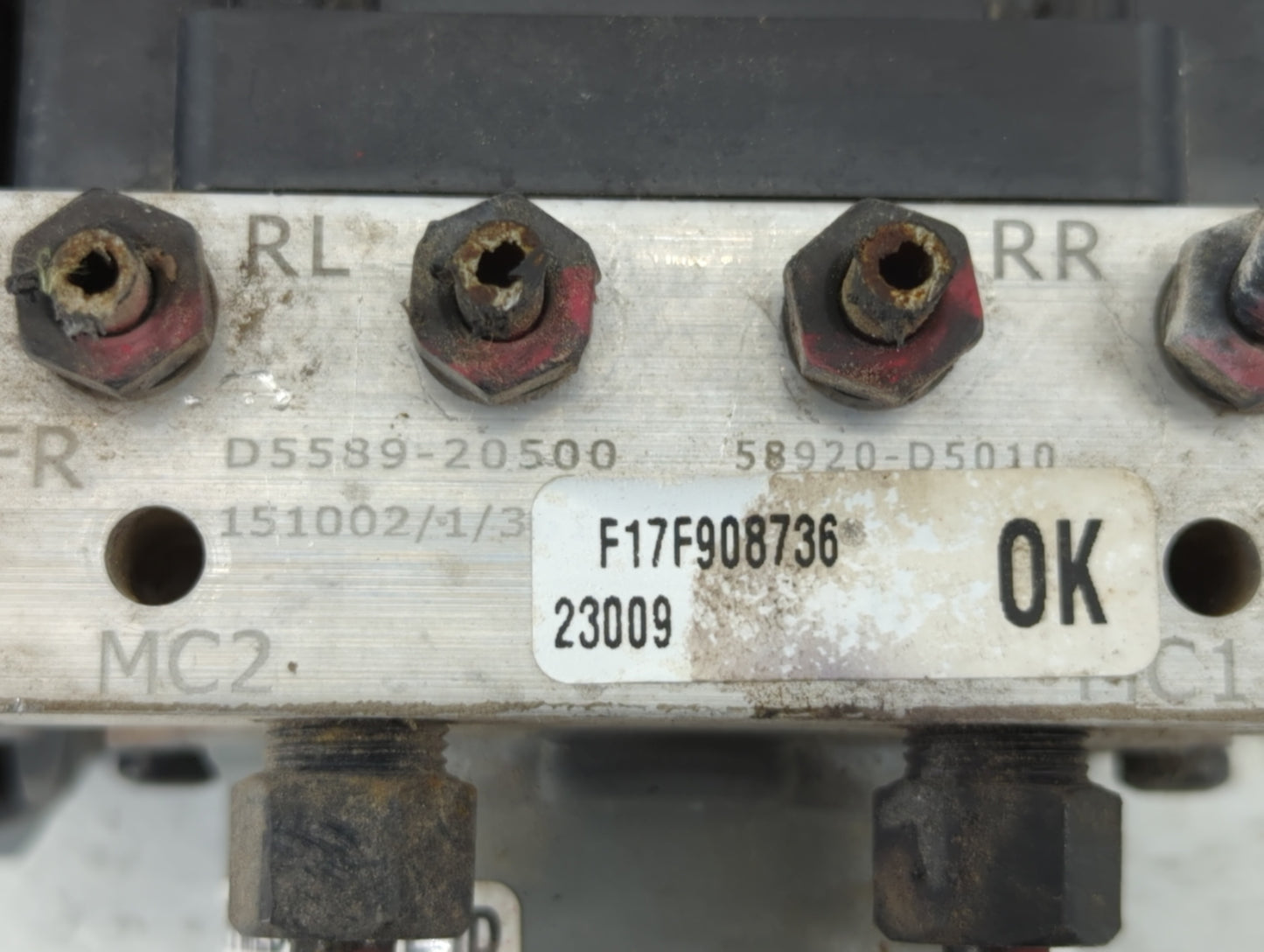 2016-2018 Kia Optima ABS Pump Control Module Replacement P/N:D5589-20500 58920-D5010 Fits Fits 2016 2017 2018 OEM Used Auto 