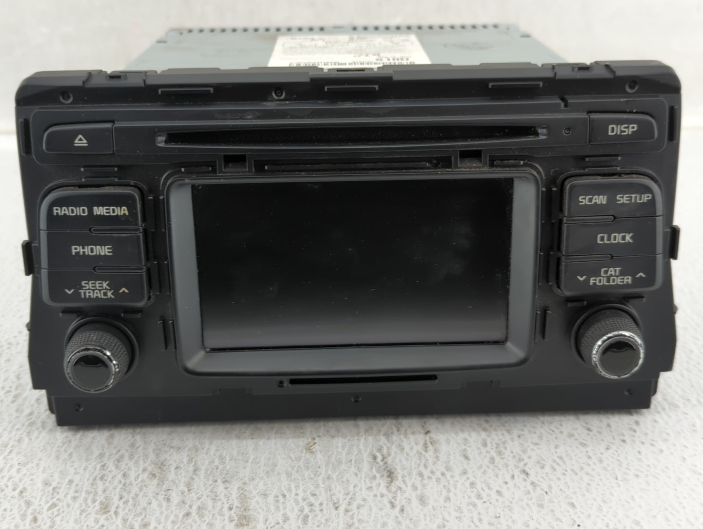 2016-2018 Kia Optima Am Fm Cd Player Radio Receiver - Oemusedautoparts1.com