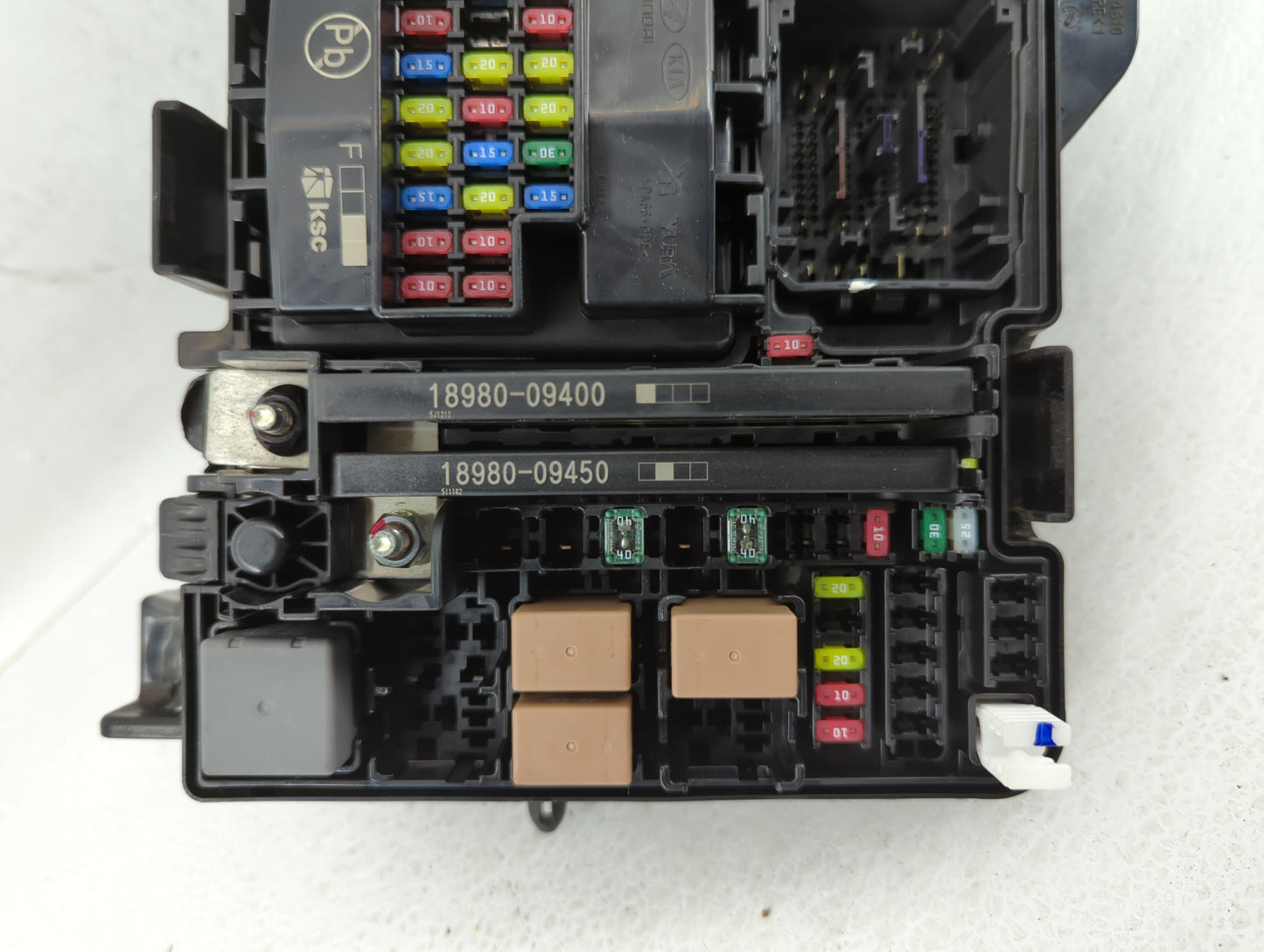 2016-2019 Kia Optima Fusebox Fuse Box Panel Relay Module P/N:91294-D4013 Fits Fits 2016 2017 2018 2019 OEM Used Auto Parts -