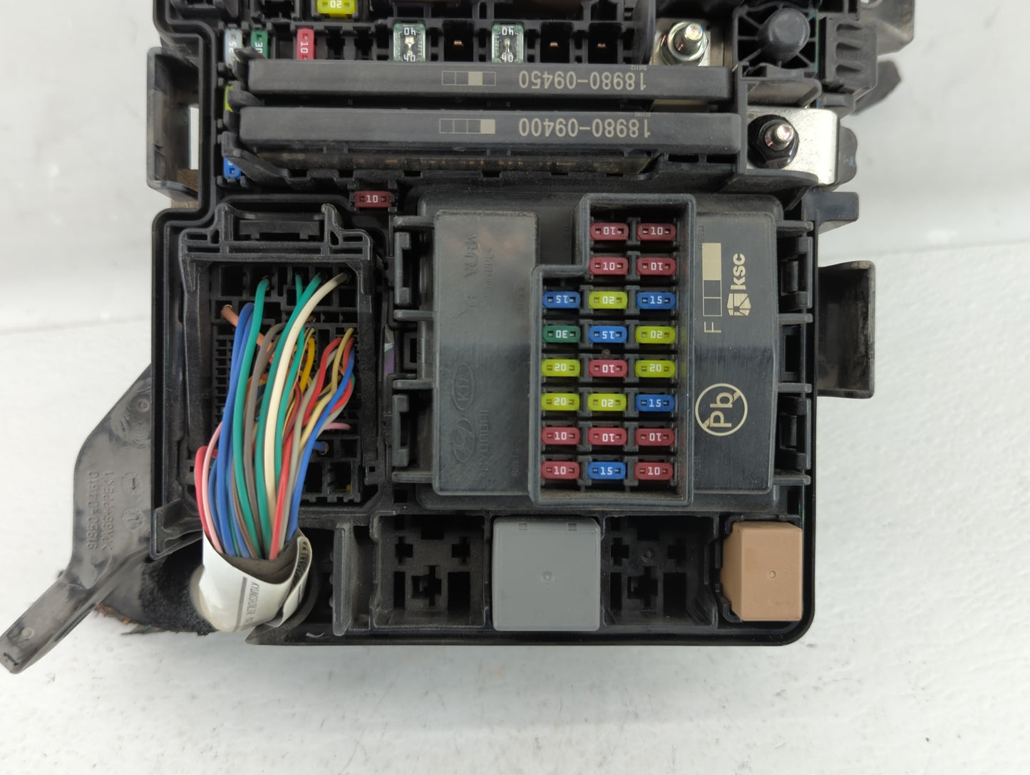2016-2019 Kia Optima Fusebox Fuse Box Panel Relay Module P/N:91950-D5822 Fits Fits 2016 2017 2018 2019 OEM Used Auto Parts -