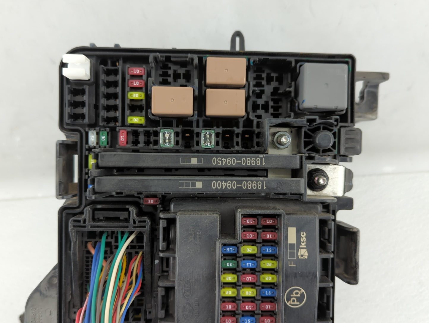 2016-2019 Kia Optima Fusebox Fuse Box Panel Relay Module P/N:91950-D5822 Fits Fits 2016 2017 2018 2019 OEM Used Auto Parts -