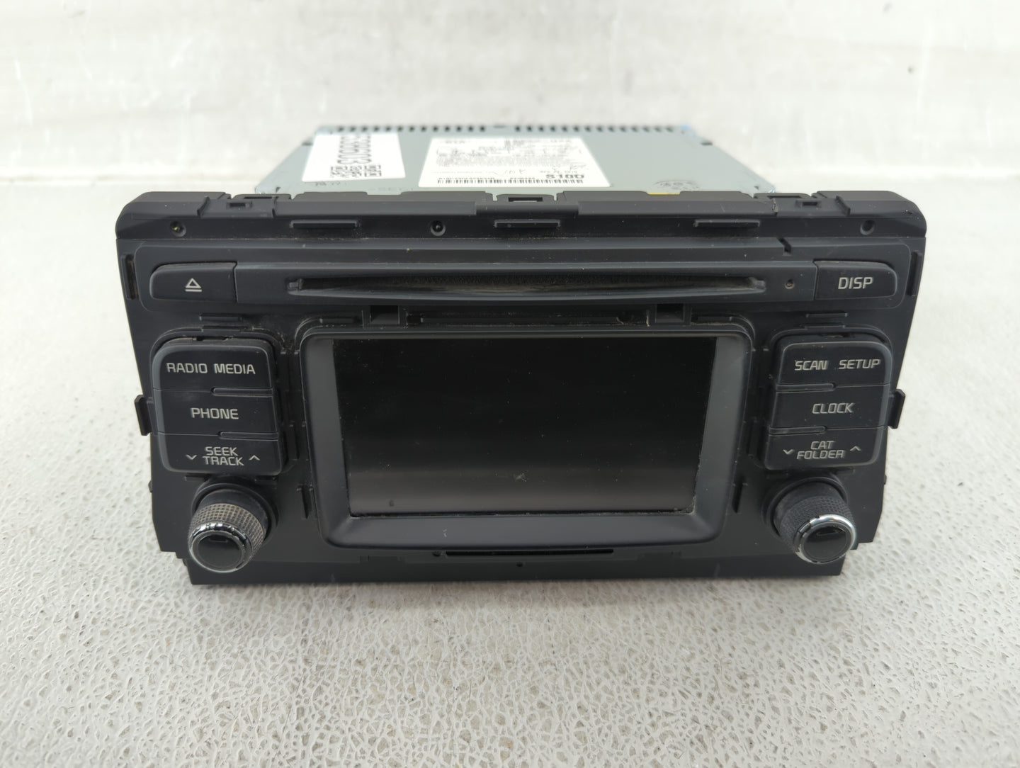 2016-2018 Kia Optima Radio AM FM Cd Player Receiver Replacement P/N:96180-D5100WK Fits Fits 2016 2017 2018 OEM Used Auto Par