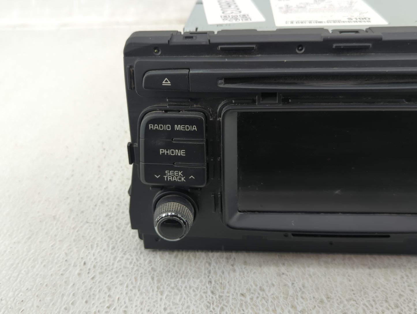 2016-2018 Kia Optima Radio AM FM Cd Player Receiver Replacement P/N:96180-D5100WK Fits Fits 2016 2017 2018 OEM Used Auto Par