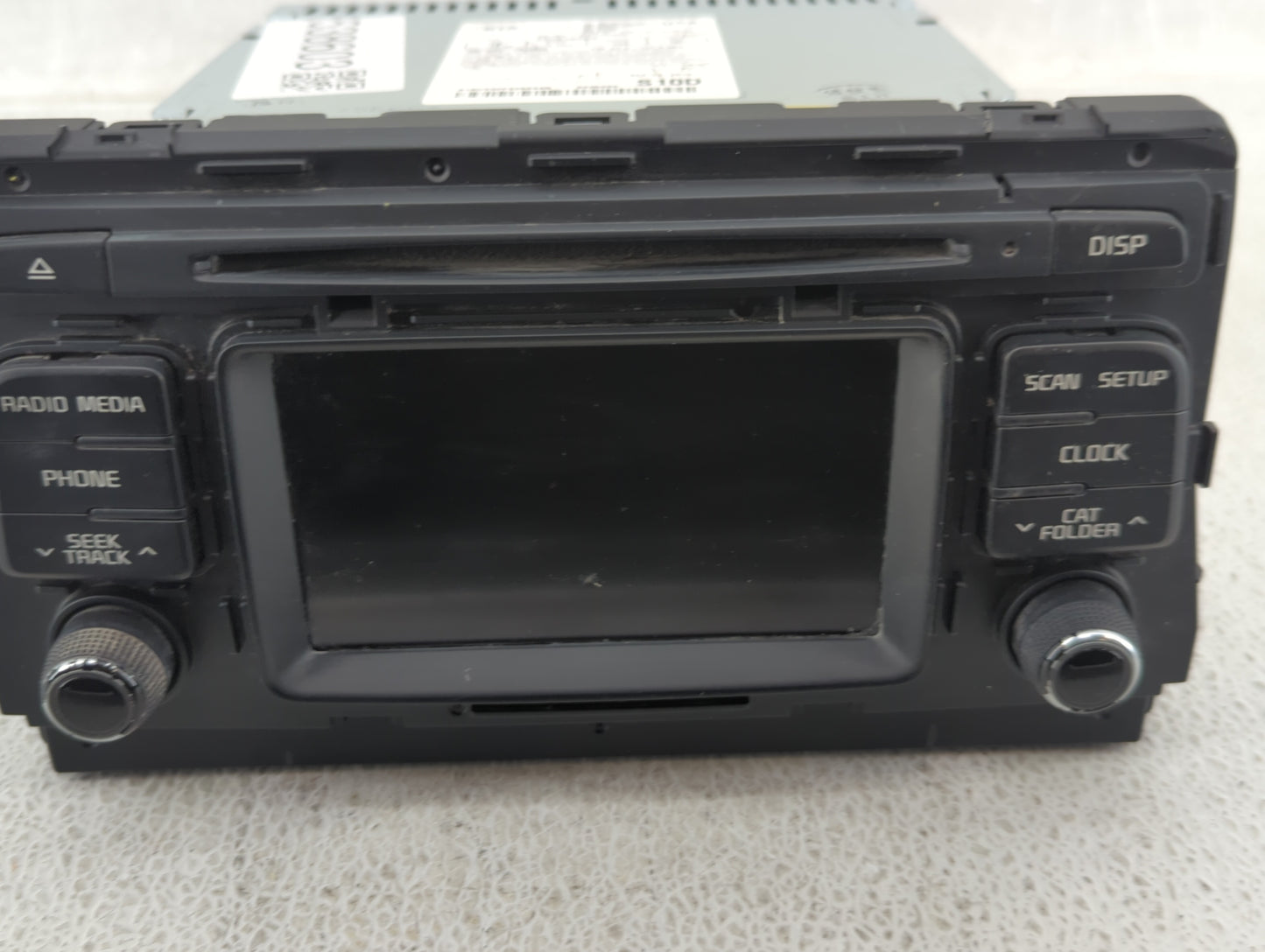 2016-2018 Kia Optima Radio AM FM Cd Player Receiver Replacement P/N:96180-D5100WK Fits Fits 2016 2017 2018 OEM Used Auto Par