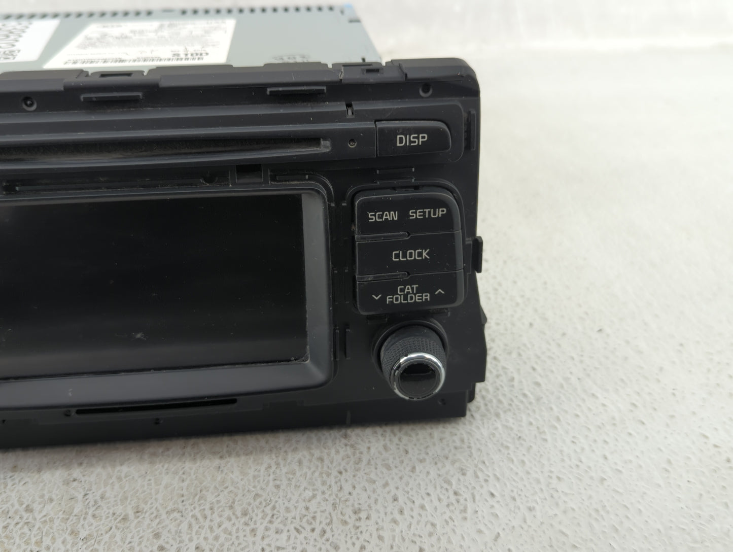 2016-2018 Kia Optima Radio AM FM Cd Player Receiver Replacement P/N:96180-D5100WK Fits Fits 2016 2017 2018 OEM Used Auto Par