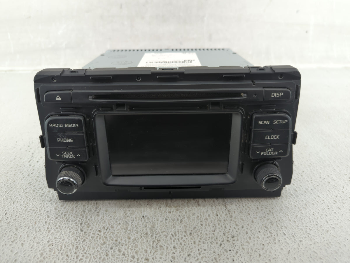 2016-2018 Kia Optima Am Fm Cd Player Radio Receiver 539292 - Oemusedautoparts1.com