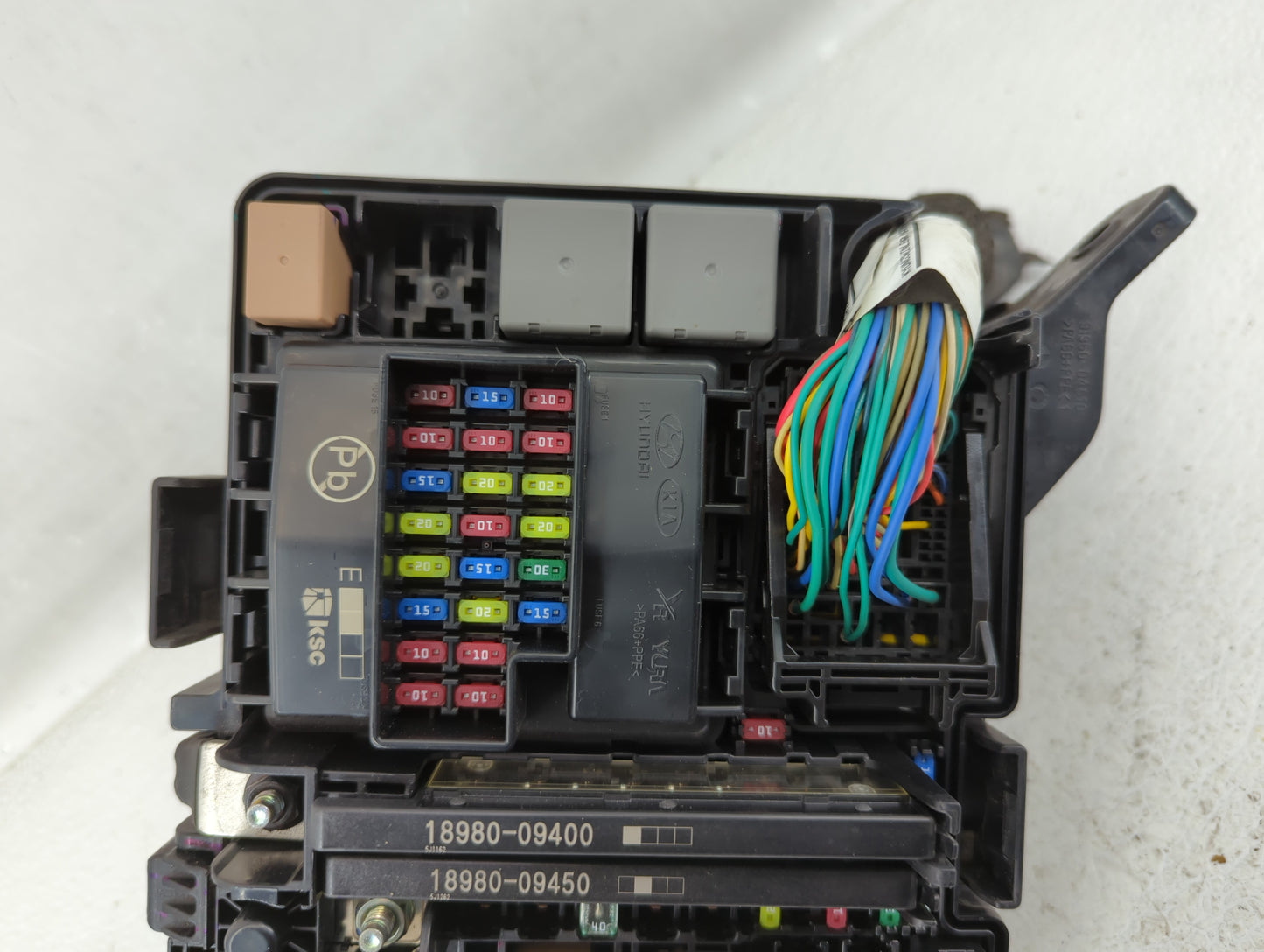 2016-2019 Kia Optima Fusebox Fuse Box Panel Relay Module P/N:91950-D5822 Fits Fits 2016 2017 2018 2019 OEM Used Auto Parts -
