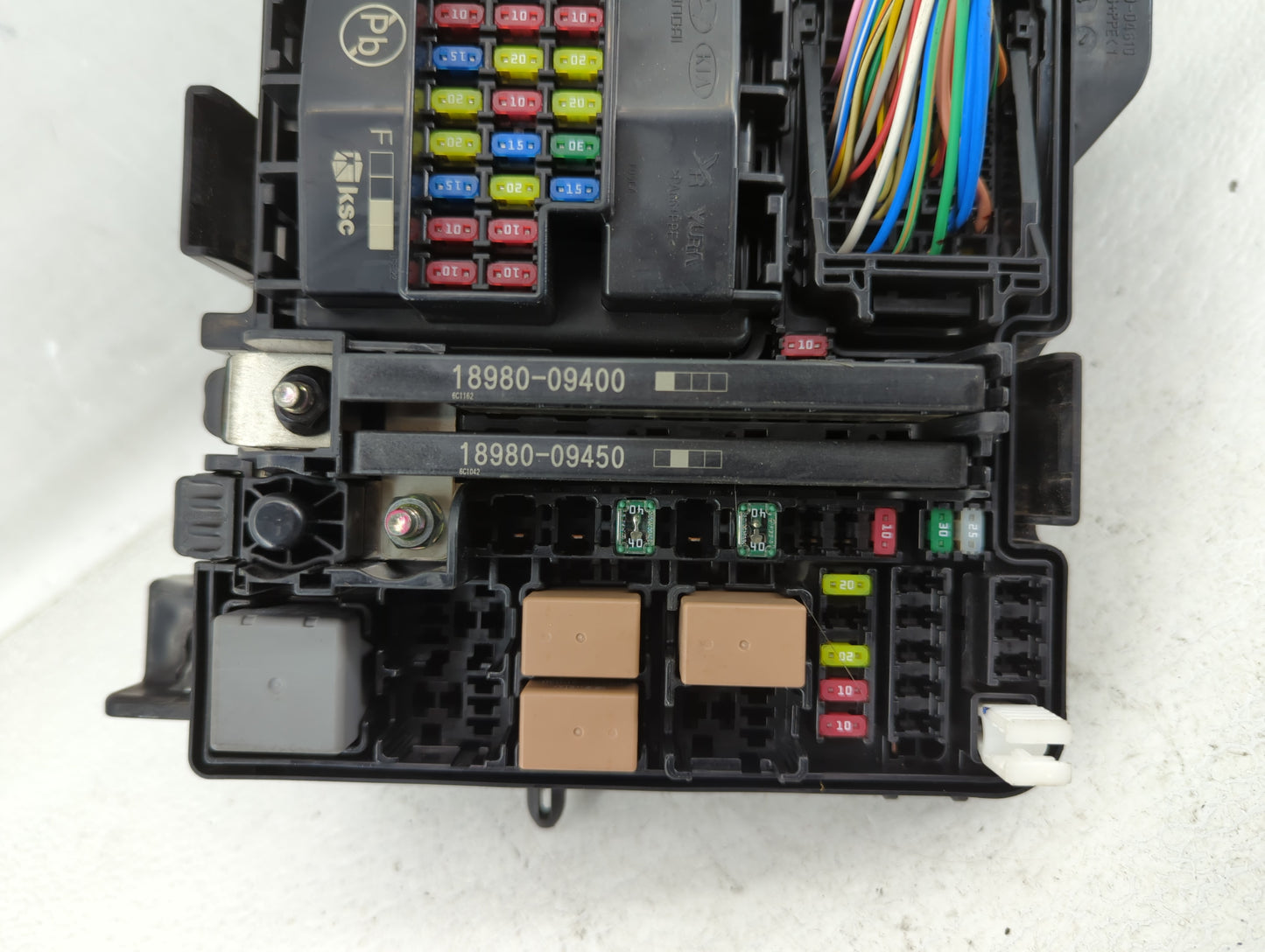 2016-2019 Kia Optima Fusebox Fuse Box Panel Relay Module P/N:91294-D4013 Fits Fits 2016 2017 2018 2019 OEM Used Auto Parts -