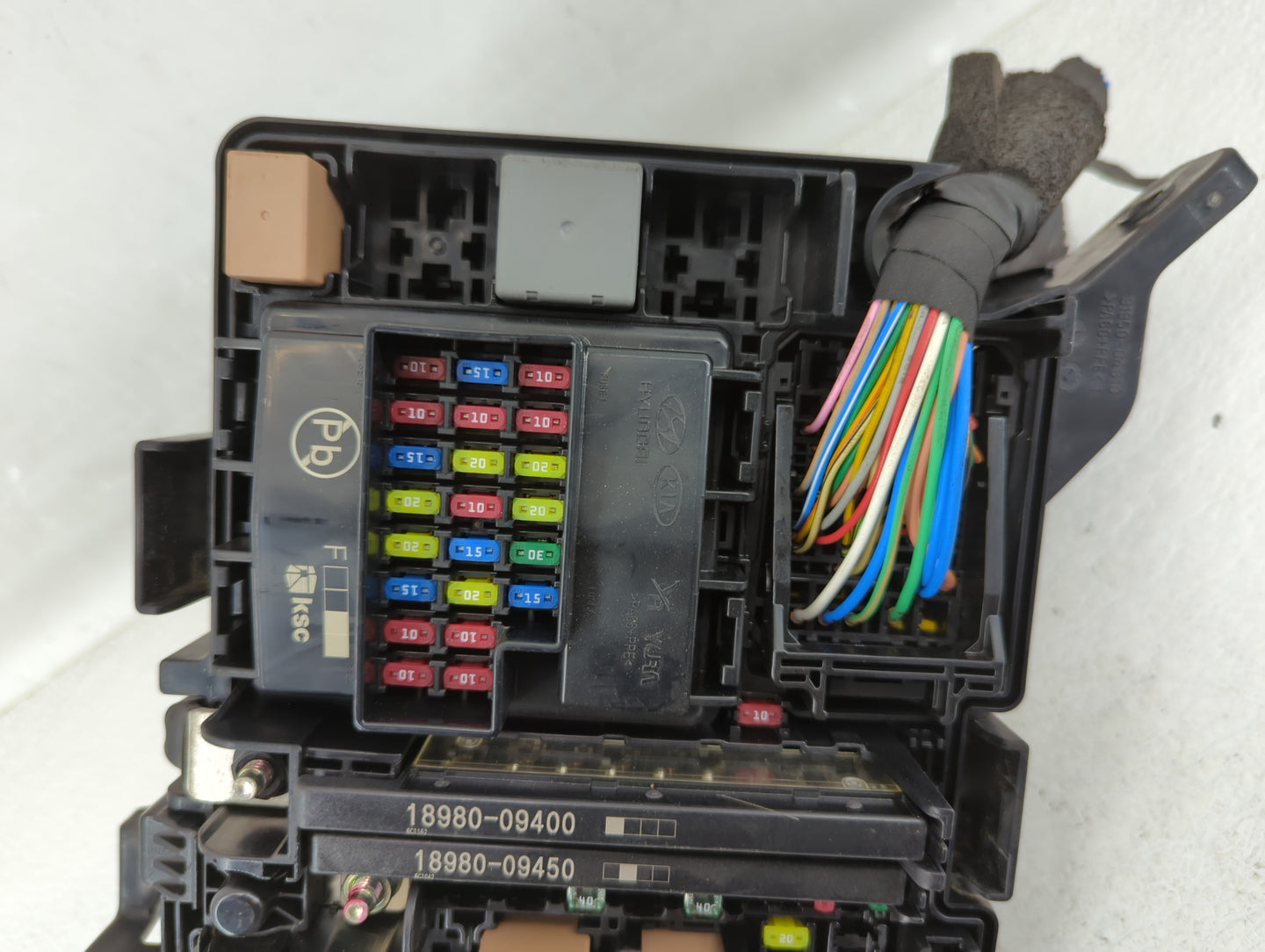 2016-2019 Kia Optima Fusebox Fuse Box Panel Relay Module P/N:91294-D4013 Fits Fits 2016 2017 2018 2019 OEM Used Auto Parts -
