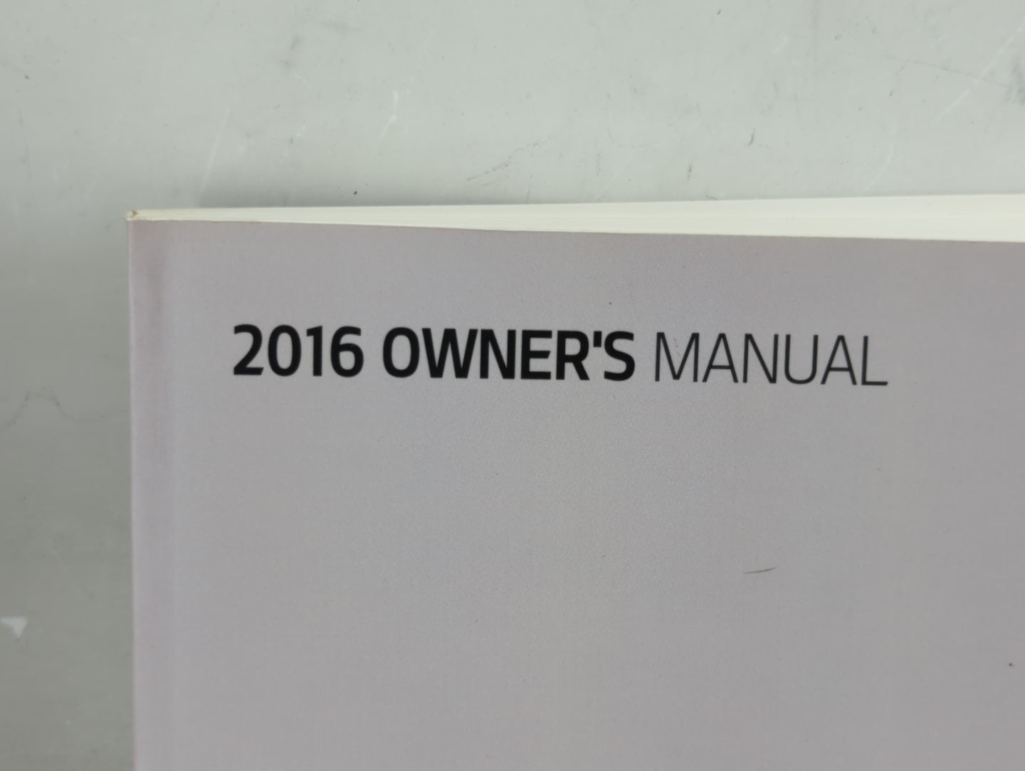 2016 Kia Optima Owners Manual Book Guide OEM Used Auto Parts - Oemusedautoparts1.com