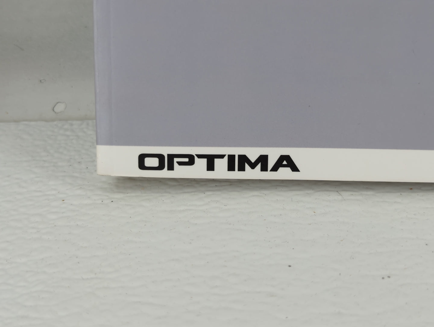 2016 Kia Optima Owners Manual Book Guide P/N:GDG-EU5OA OEM Used Auto Parts - Oemusedautoparts1.com