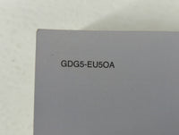 2016 Kia Optima Owners Manual Book Guide P/N:GDG-EU5OA OEM Used Auto Parts - Oemusedautoparts1.com