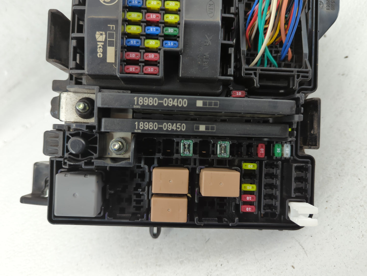 2016-2019 Kia Optima Fusebox Fuse Box Panel Relay Module P/N:91950-D5822 91950-D5841 Fits Fits 2016 2017 2018 2019 OEM Used 