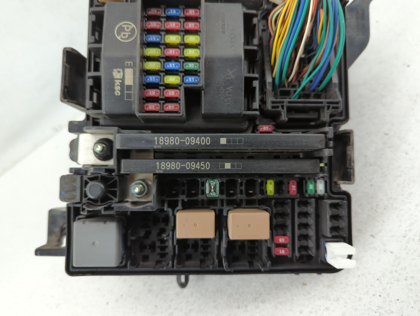 2016-2019 Kia Optima Fusebox Fuse Box Panel Relay Module P/N:91950-D5822 Fits Fits 2016 2017 2018 2019 OEM Used Auto Parts -