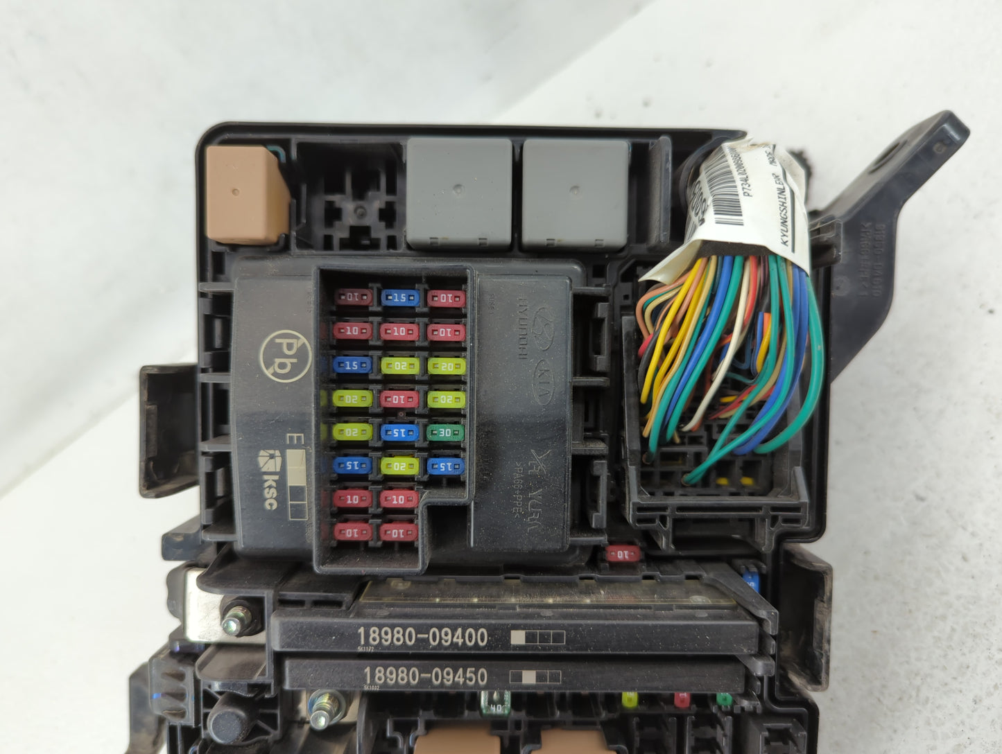2016-2019 Kia Optima Fusebox Fuse Box Panel Relay Module P/N:91950-D5822 Fits Fits 2016 2017 2018 2019 OEM Used Auto Parts -