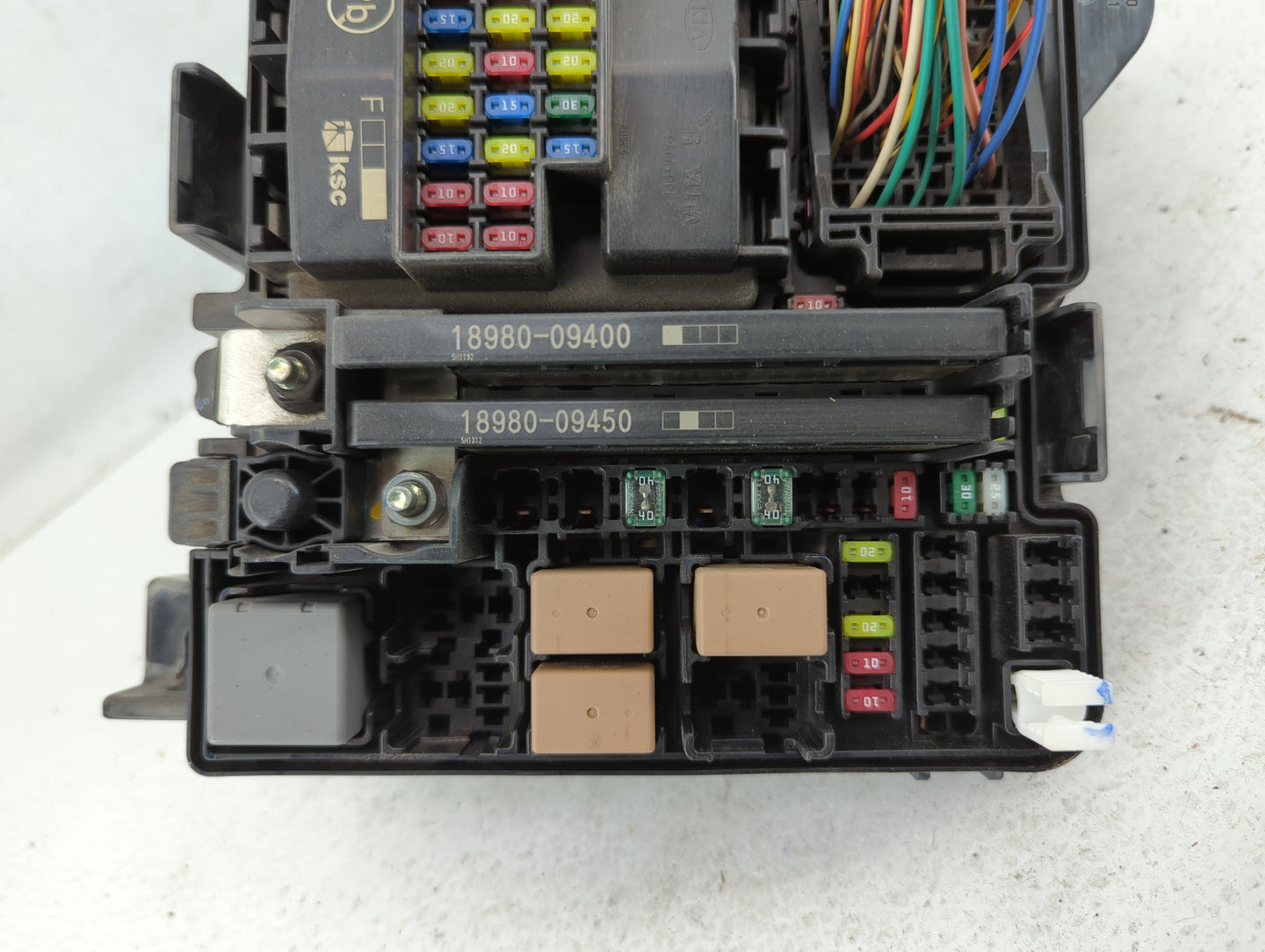 2016-2019 Kia Optima Fusebox Fuse Box Panel Relay Module P/N:91950-D5822 Fits Fits 2016 2017 2018 2019 OEM Used Auto Parts -