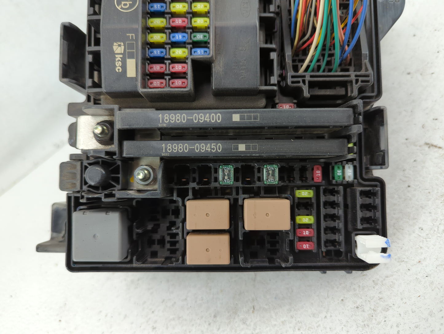 2016-2019 Kia Optima Fusebox Fuse Box Panel Relay Module P/N:91950-D5822 Fits Fits 2016 2017 2018 2019 OEM Used Auto Parts -