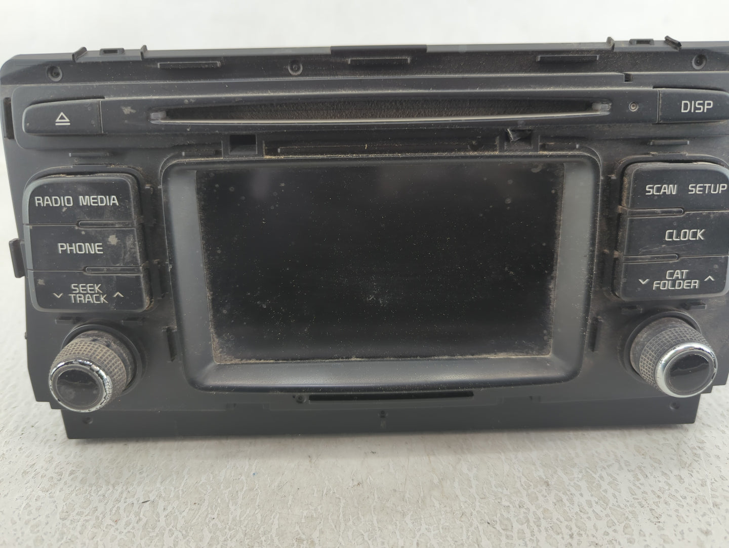 2016-2018 Kia Optima Radio AM FM Cd Player Receiver Replacement P/N:96180-D5100WK Fits Fits 2016 2017 2018 OEM Used Auto Par