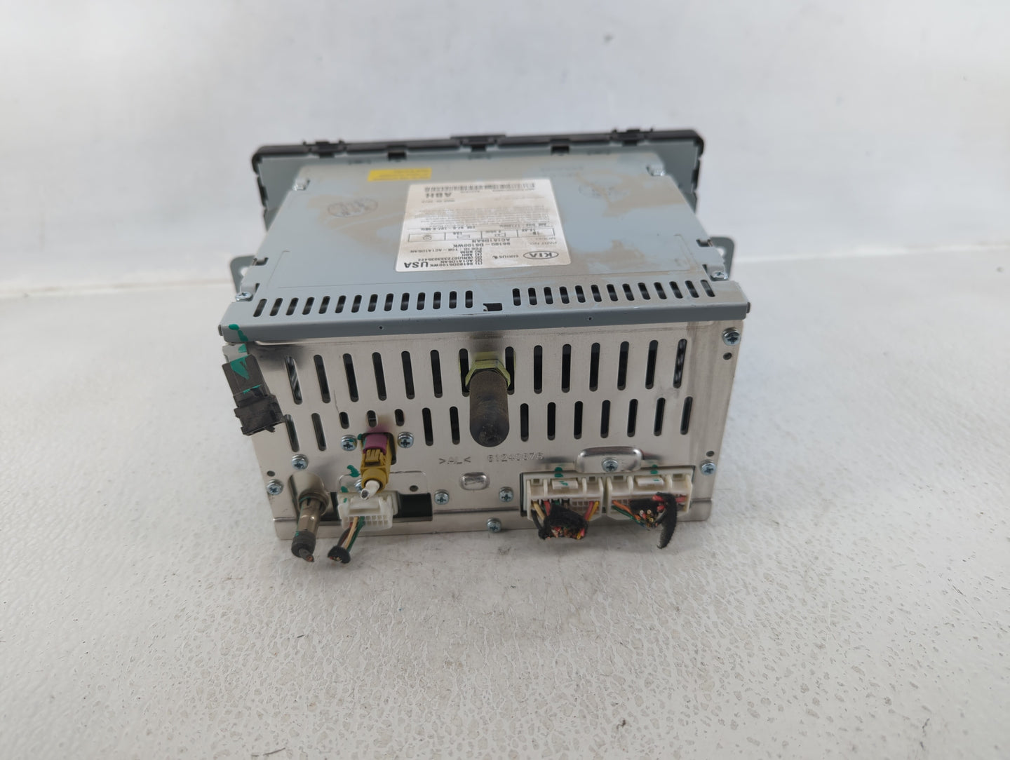 2016-2018 Kia Optima Radio AM FM Cd Player Receiver Replacement P/N:96180-D5100WK Fits Fits 2016 2017 2018 OEM Used Auto Par
