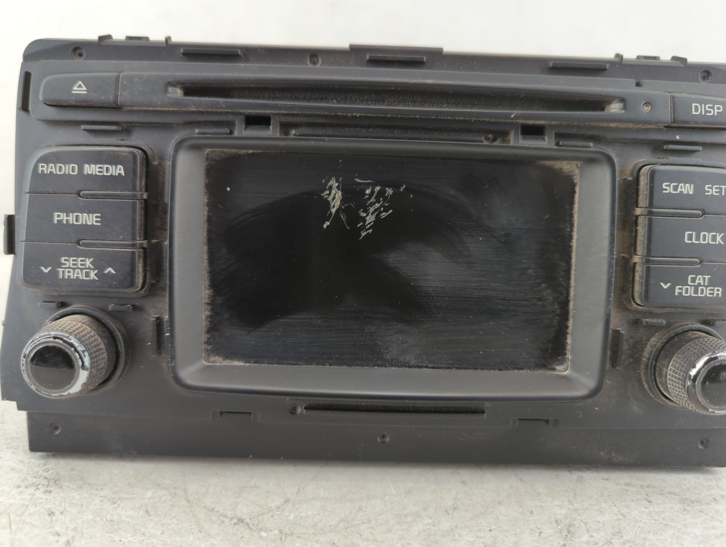 2016-2018 Kia Optima Radio AM FM Cd Player Receiver Replacement P/N:96180-D5100WK Fits Fits 2016 2017 2018 OEM Used Auto Par