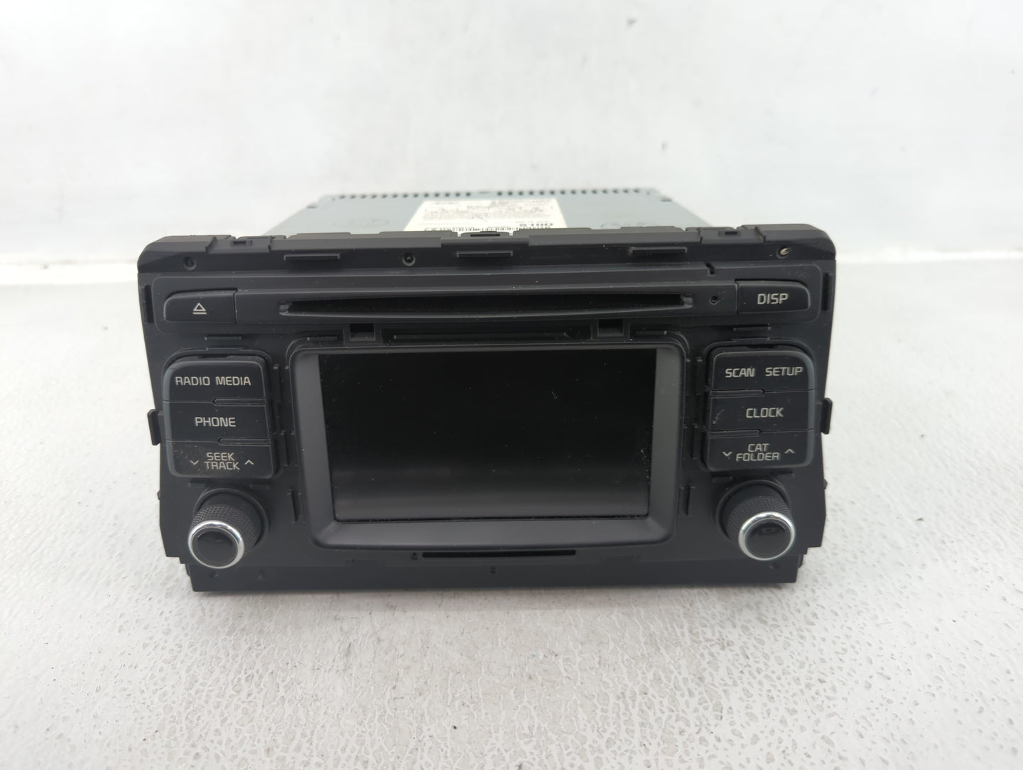2016-2018 Kia Optima Radio AM FM Cd Player Receiver Replacement P/N:96180-D5100WK Fits Fits 2016 2017 2018 OEM Used Auto Par
