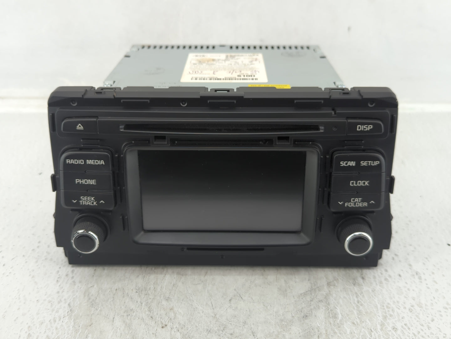 2016-2018 Kia Optima Radio AM FM Cd Player Receiver Replacement P/N:96180-D5100WK Fits Fits 2016 2017 2018 OEM Used Auto Par