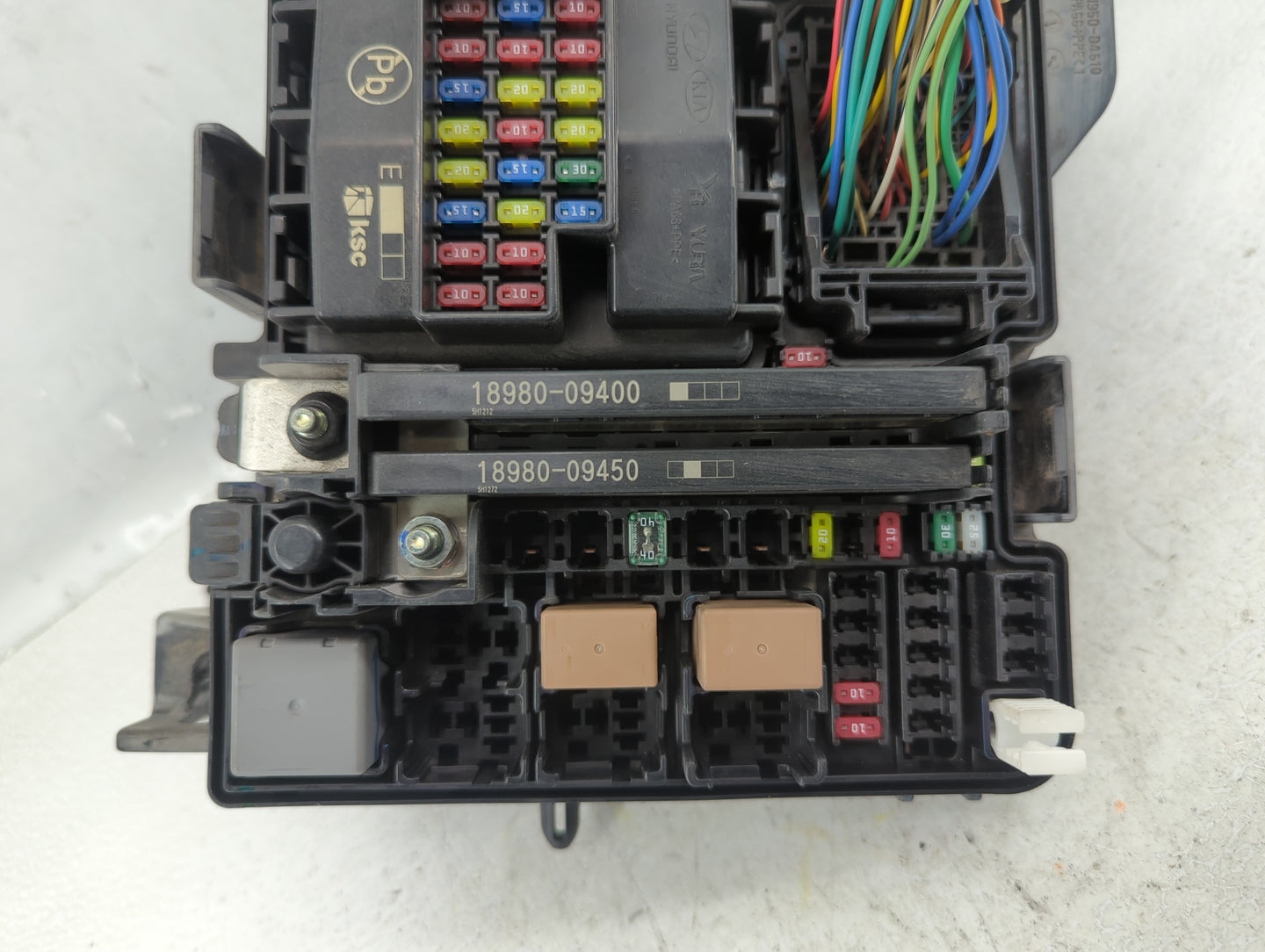 2016-2019 Kia Optima Fusebox Fuse Box Panel Relay Module P/N:91950-D5822 Fits Fits 2016 2017 2018 2019 OEM Used Auto Parts -