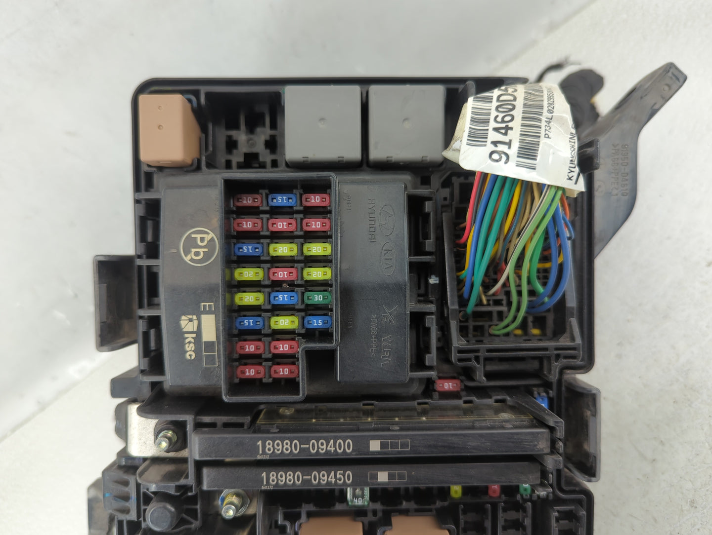 2016-2019 Kia Optima Fusebox Fuse Box Panel Relay Module P/N:91950-D5822 Fits Fits 2016 2017 2018 2019 OEM Used Auto Parts -