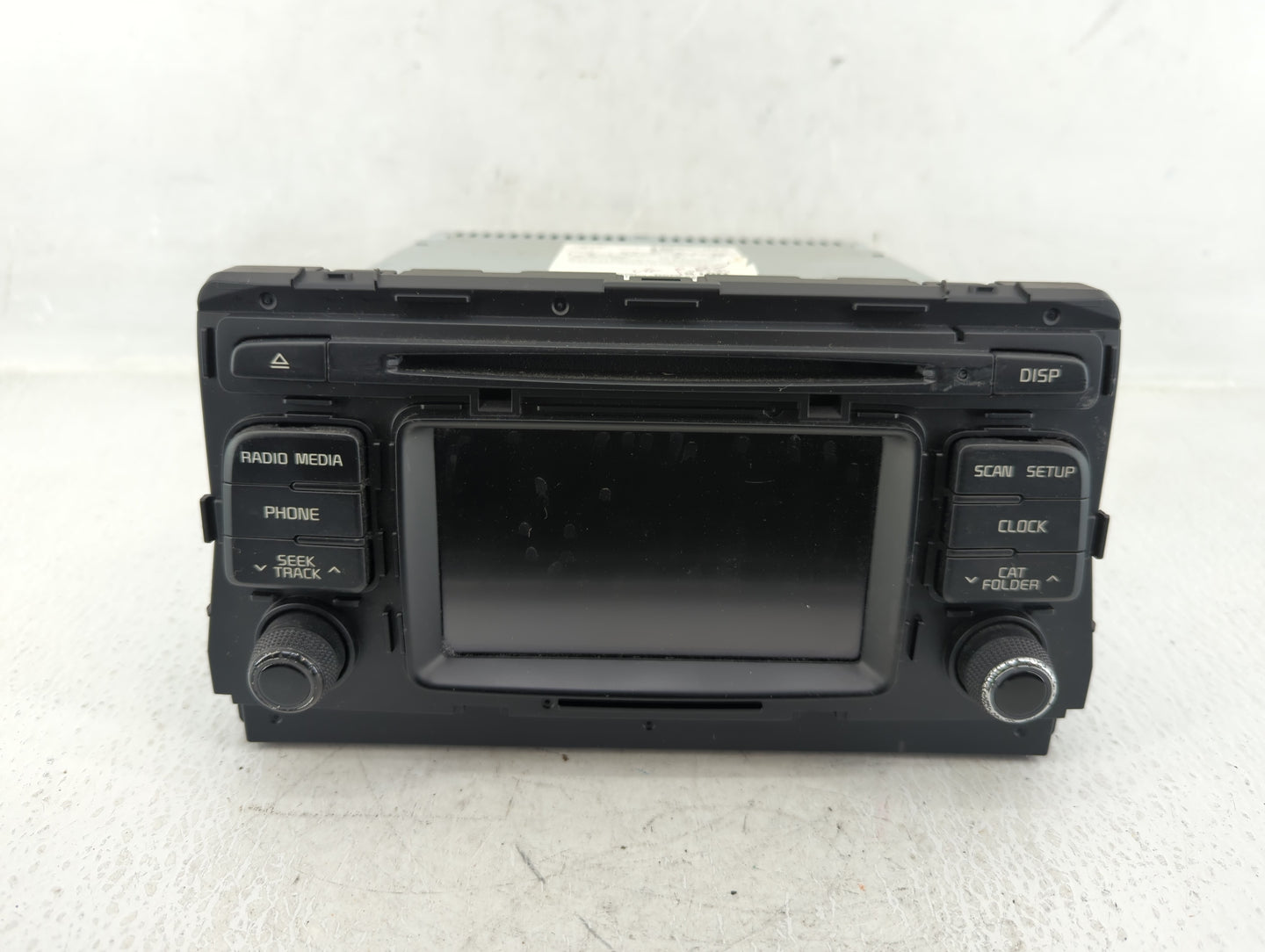 2016-2018 Kia Optima Radio AM FM Cd Player Receiver Replacement P/N:96180-D5100WK Fits Fits 2016 2017 2018 OEM Used Auto Par