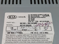 2016-2018 Kia Optima Radio AM FM Cd Player Receiver Replacement P/N:96180-D5100WK Fits Fits 2016 2017 2018 OEM Used Auto Par