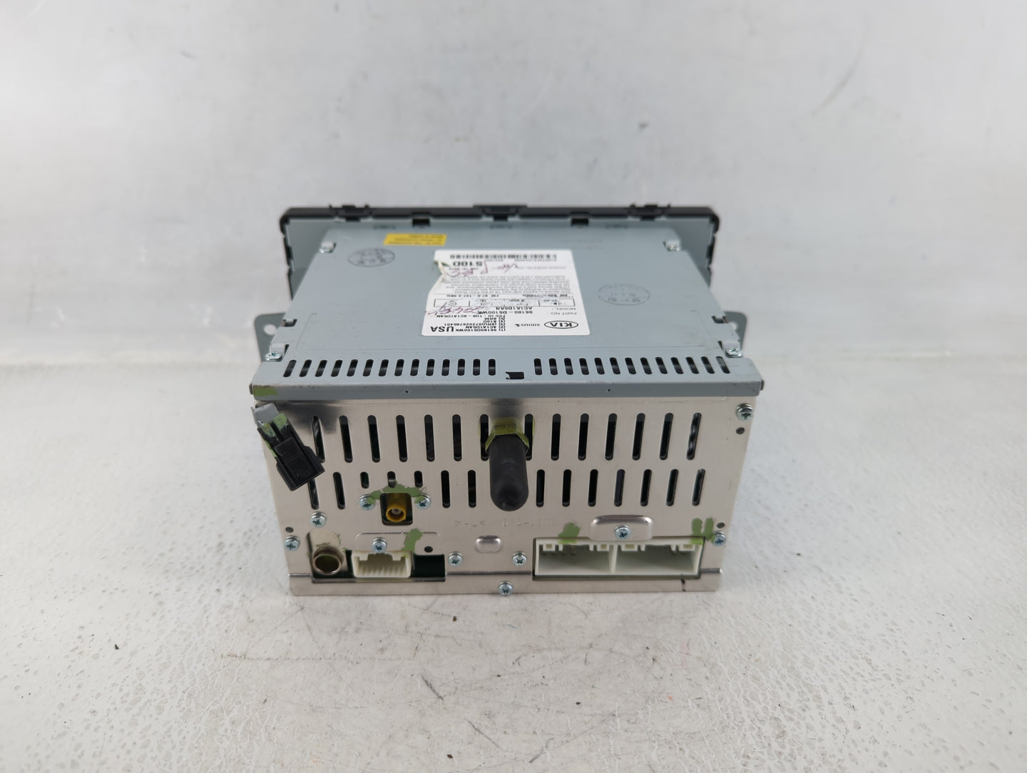 2016-2018 Kia Optima Radio AM FM Cd Player Receiver Replacement P/N:96180-D5100WK Fits Fits 2016 2017 2018 OEM Used Auto Par
