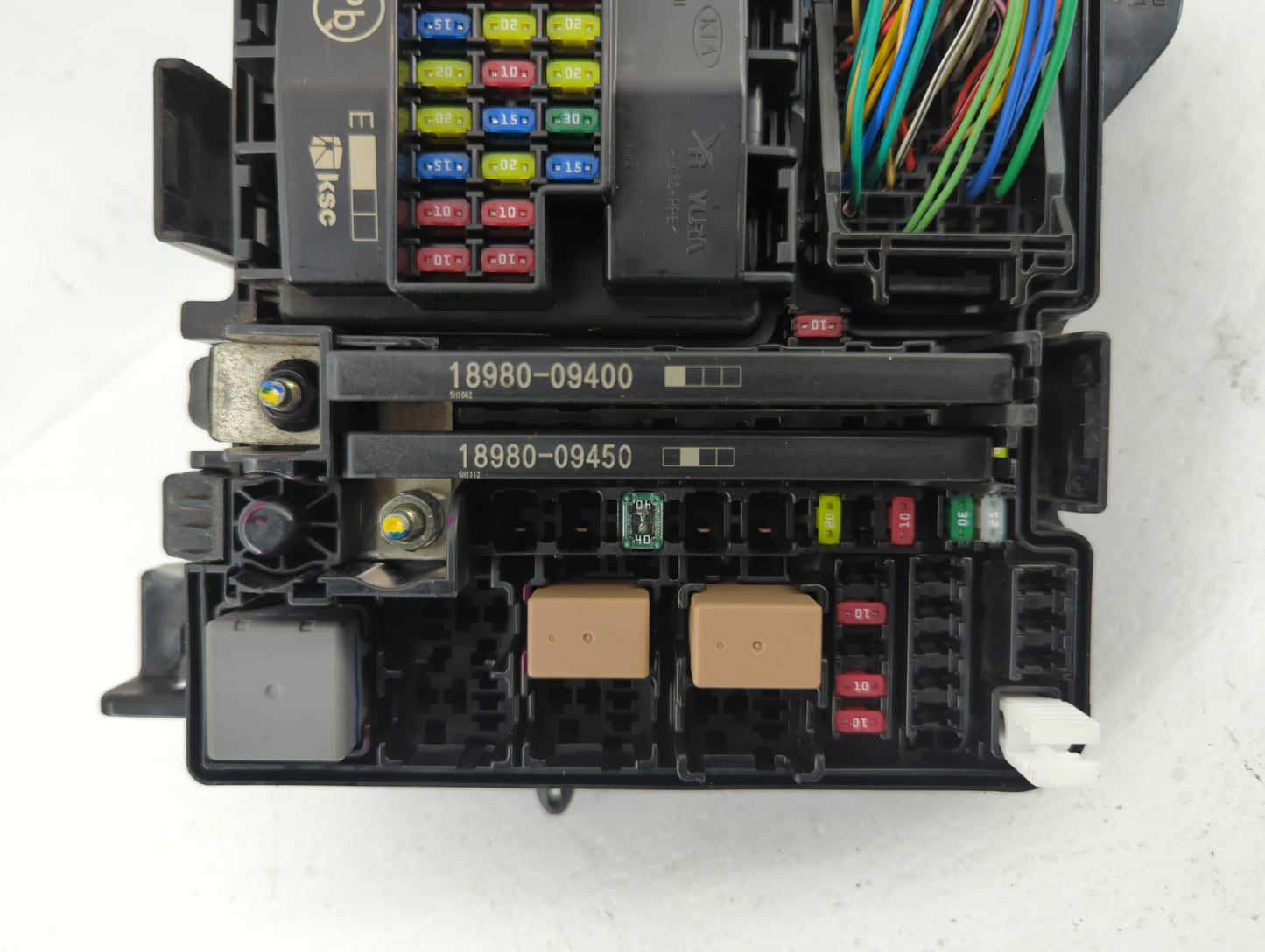 2016-2019 Kia Optima Fusebox Fuse Box Panel Relay Module P/N:91950-D5822 Fits Fits 2016 2017 2018 2019 OEM Used Auto Parts -