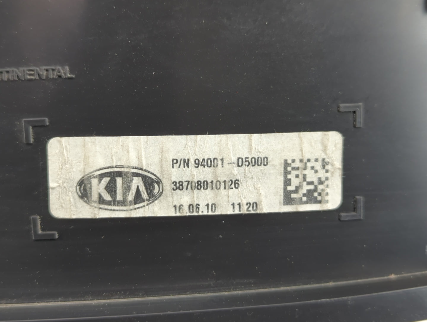 2016-2018 Kia Optima Instrument Cluster Speedometer Gauges P/N:94001-D5000 Fits Fits 2016 2017 2018 OEM Used Auto Parts - Oe