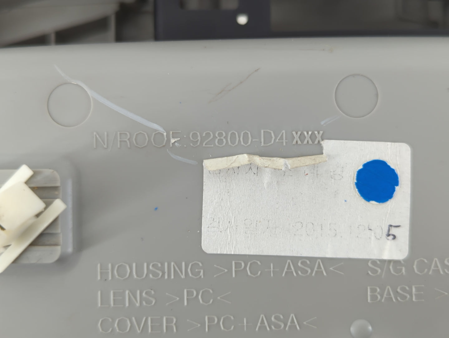 2016 Kia Optima Overhead Roof Console - Oemusedautoparts1.com