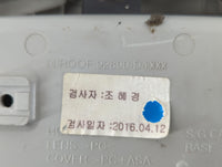 2016 Kia Optima Overhead Roof Console - Oemusedautoparts1.com