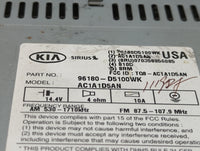 2016-2018 Kia Optima Radio AM FM Cd Player Receiver Replacement P/N:96180-D5100WK Fits Fits 2016 2017 2018 OEM Used Auto Par