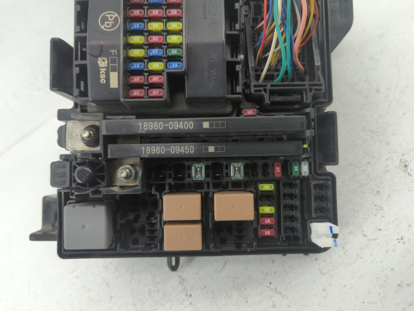 2016-2019 Kia Optima Fusebox Fuse Box Panel Relay Module P/N:91950-D5822 Fits Fits 2016 2017 2018 2019 OEM Used Auto Parts -
