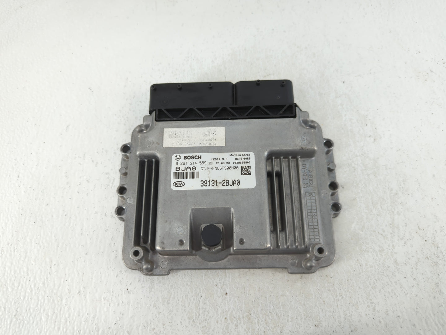 2016-2018 Kia Optima PCM Engine Control Computer ECU ECM PCU OEM P/N:39131-2BJA0 Fits Fits 2016 2017 2018 OEM Used Auto Part