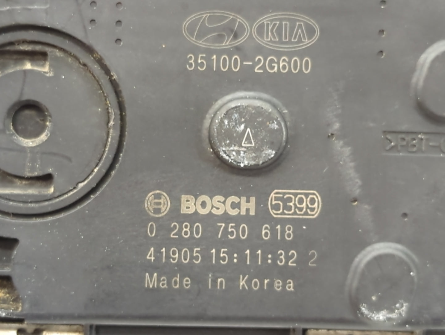 2016-2020 Kia Optima Throttle Body P/N:0 280 750 618 Fits Fits 2015 2016 2017 2018 2019 2020 2021 OEM Used Auto Parts - Oemu