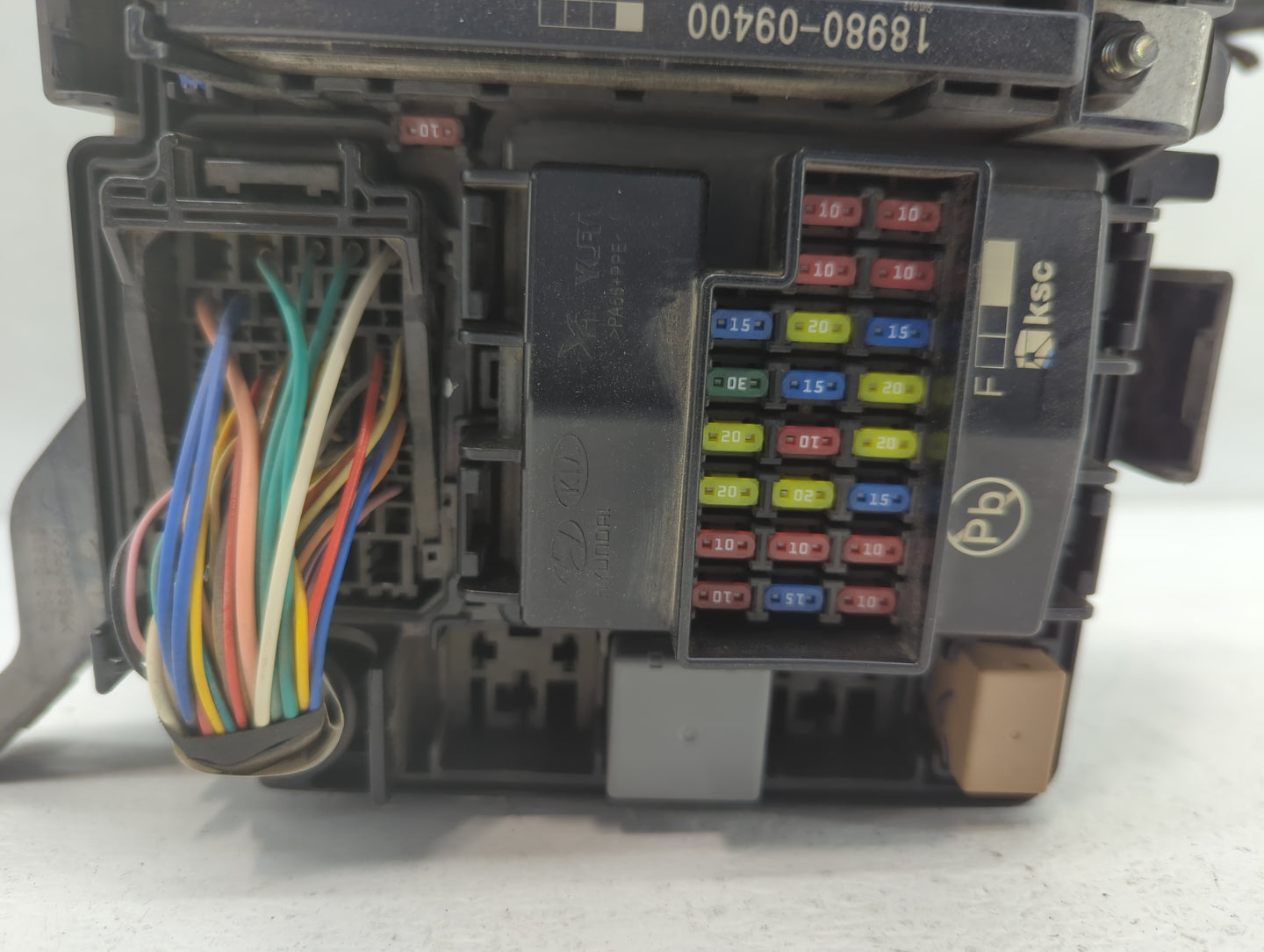 2016-2019 Kia Optima Fusebox Fuse Box Panel Relay Module P/N:91202D5200JA Fits Fits 2016 2017 2018 2019 OEM Used Auto Parts 