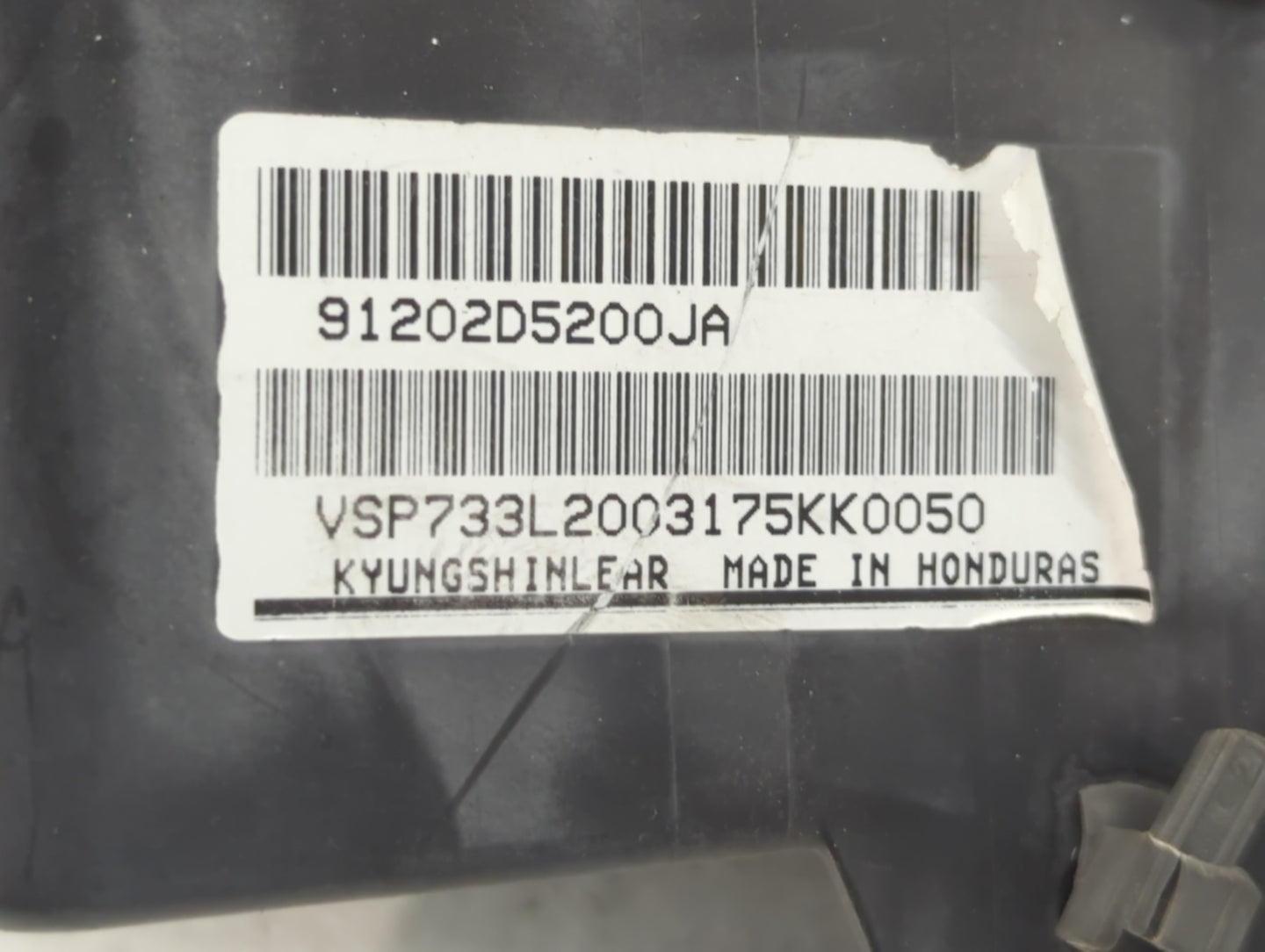 2016-2019 Kia Optima Fusebox Fuse Box Panel Relay Module P/N:91202D5200JA Fits Fits 2016 2017 2018 2019 OEM Used Auto Parts 