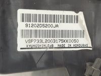 2016-2019 Kia Optima Fusebox Fuse Box Panel Relay Module P/N:91202D5200JA Fits Fits 2016 2017 2018 2019 OEM Used Auto Parts 