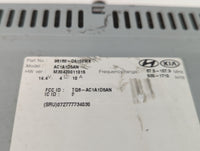2016-2018 Kia Optima Radio AM FM Cd Player Receiver Replacement P/N:96180-D5100WK Fits Fits 2016 2017 2018 OEM Used Auto Par