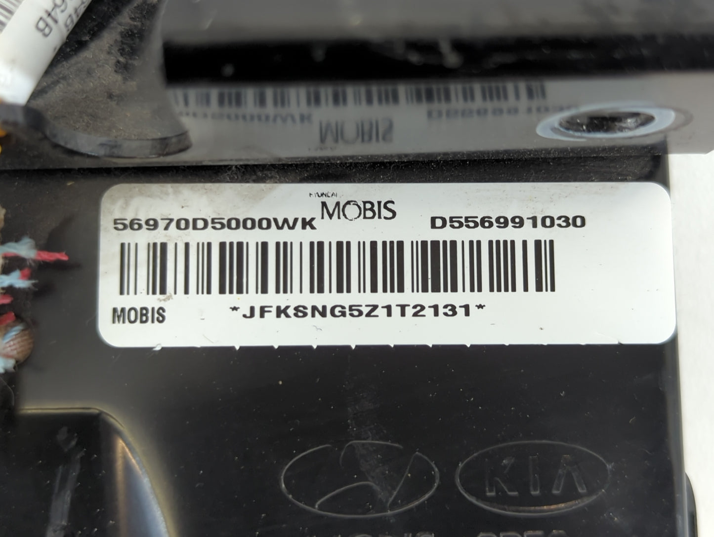 2016-2020 Kia Optima Air Bag Driver Left Steering Wheel Mounted P/N:56970D5000WK Fits Fits 2016 2017 2018 2019 2020 OEM Used