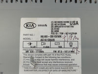 2016-2018 Kia Optima Am Fm Cd Player Radio Receiver - Oemusedautoparts1.com