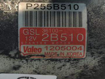 2016-2020 Kia Optima Car Starter Motor Solenoid OEM P/N:P255B510 1205004 Fits OEM Used Auto Parts
