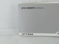 2016 Kia Optima Owners Manual Book Guide P/N:GDG5-EU5DB OEM Used Auto Parts - Oemusedautoparts1.com