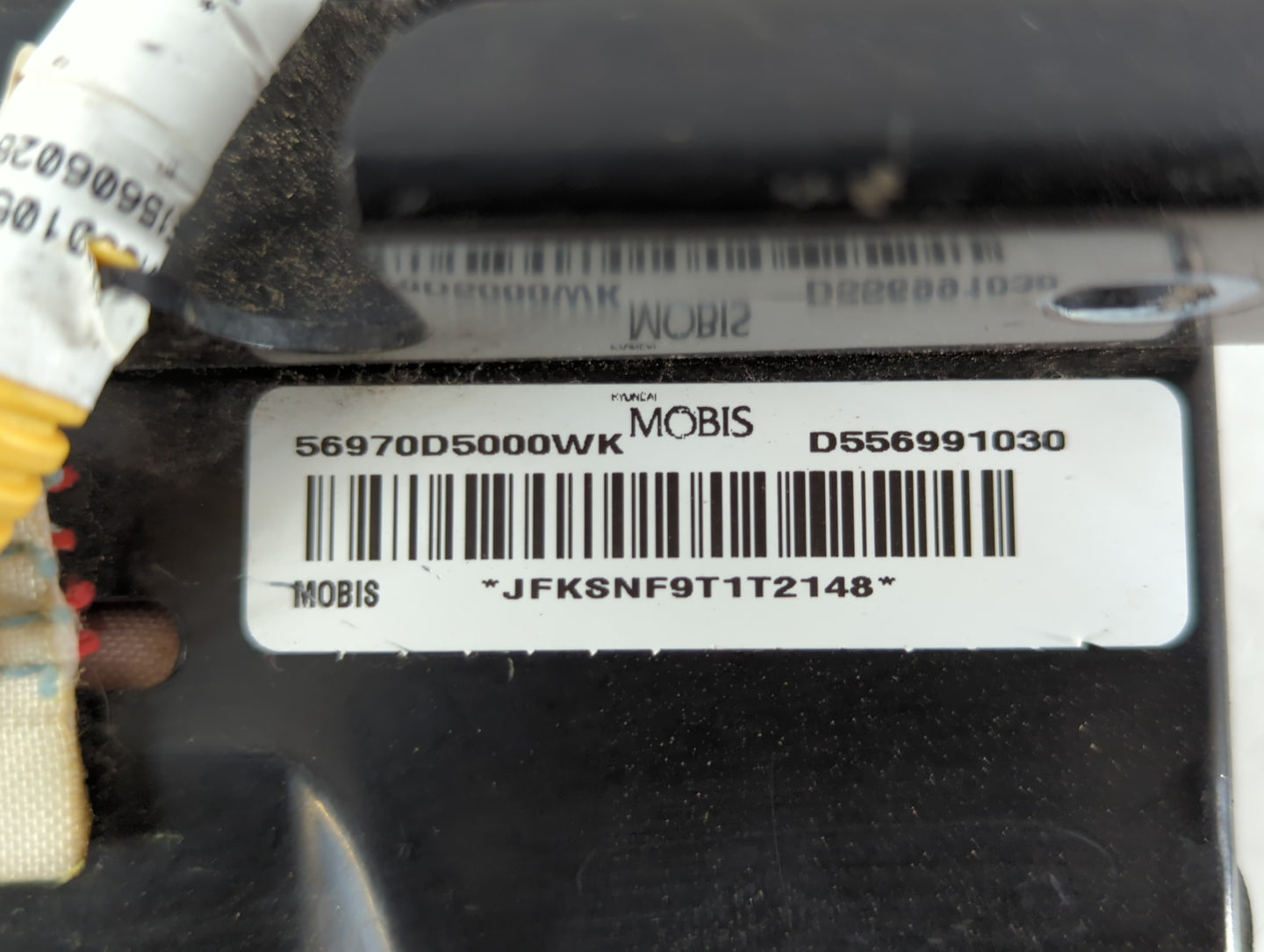 2016-2020 Kia Optima Air Bag Passenger Right Knee OEM P/N:D556991030 Fits Fits 2016 2017 2018 2019 2020 OEM Used Auto Parts 